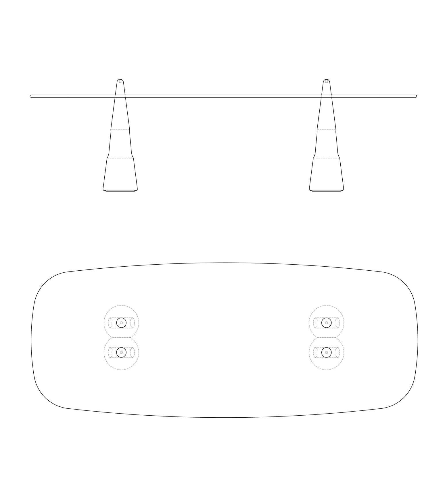 Studiorazavi Alborz dining table plan