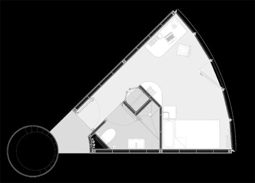Studio razavi architecture Maison d Italie CHAMBRES Plan 1 NB