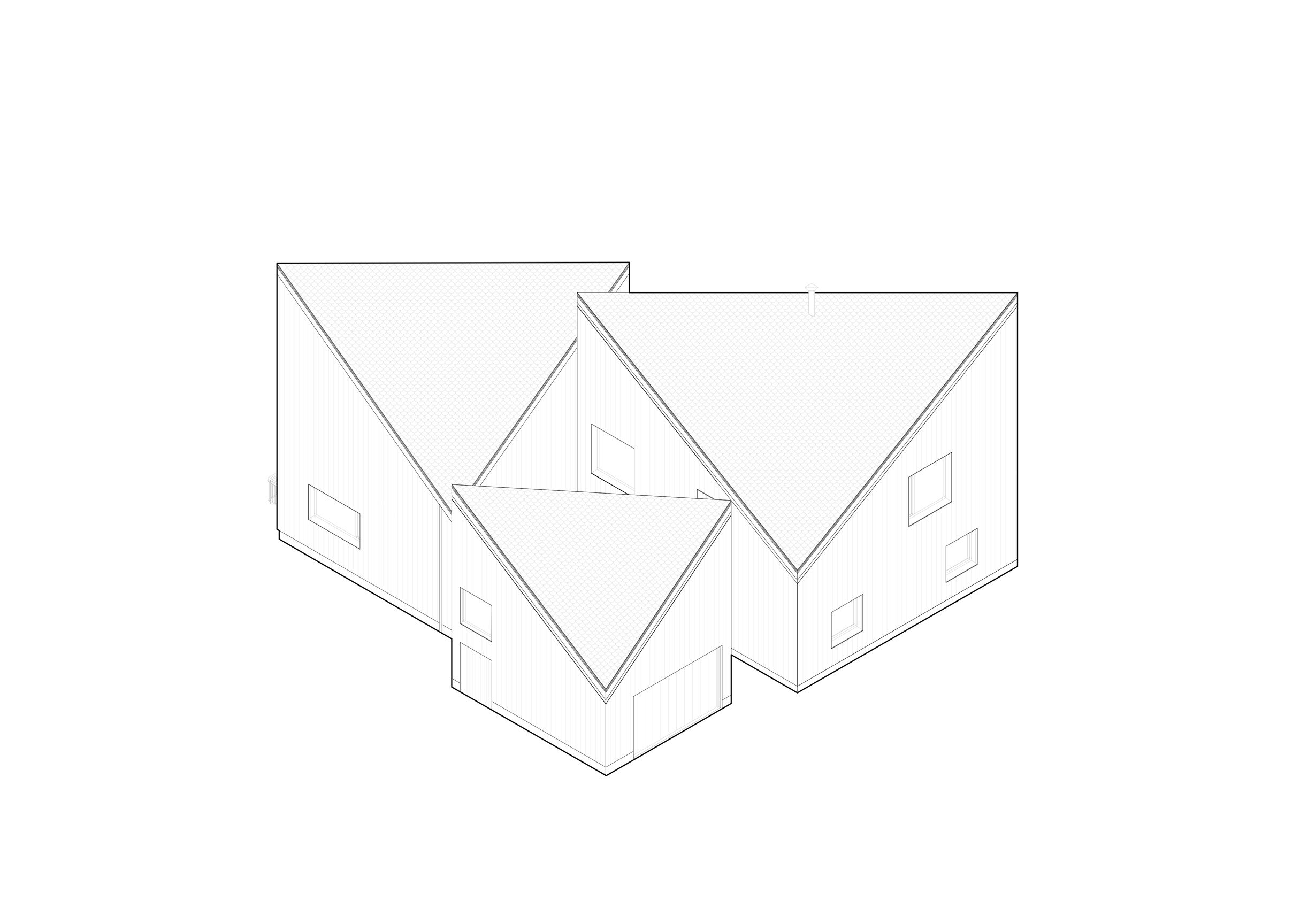 Forest House Axonometrie