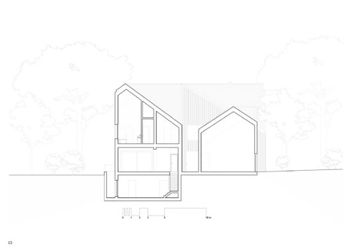 Forest House Section