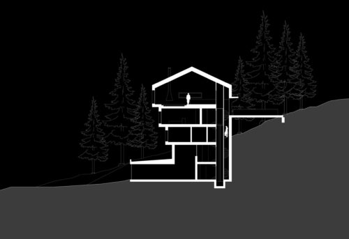 Studio razavi architecture HD Mountain House III Coupes 1