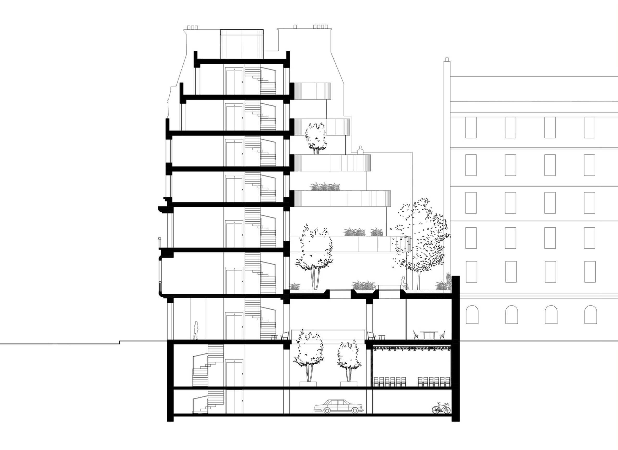 Studiorazavi pradier section