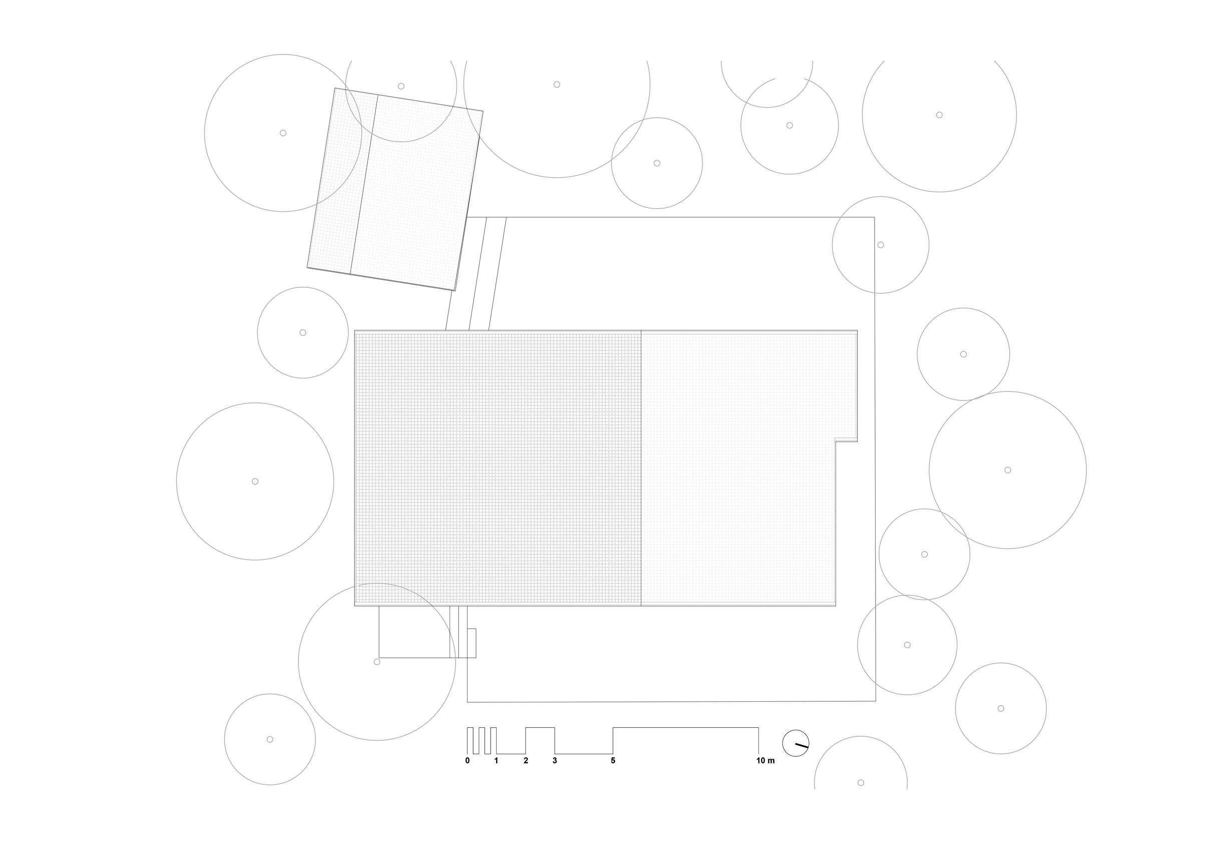 SEASIDE HOUSE Roof plan