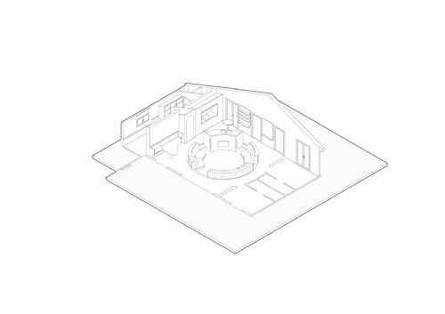 SEASIDE HOUSE Axonometrie